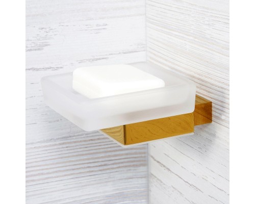 Мыльница WasserKRAFT Sauer K-7929 цвет Золото глянцевое