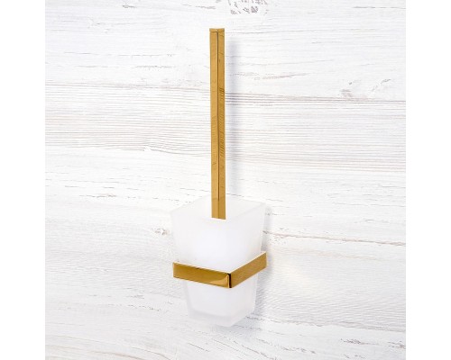 Ершик для унитаза WasserKRAFT Sauer K-7927 цвет Золото глянцевое