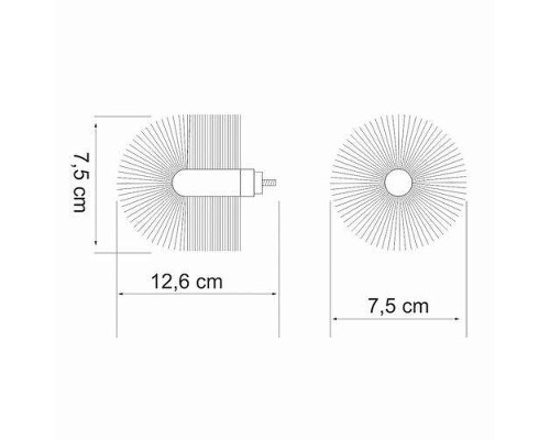 Щетка для туалетного ершика WasserKRAFT Wern K-013 цвет Белый