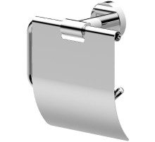 Держатель туалетной бумаги Whitecross Ergo chrome ER2262CR с крышкой Хром