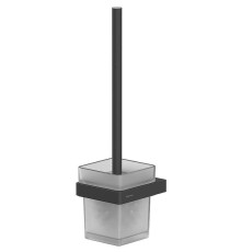 Ершик для унитаза Whitecross Cubo black CU2470BL Черный матовый