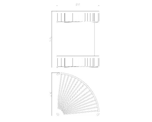 Полка корзина Wonzon & Woghand WW-4128-BGM угловая цвет Темный графит