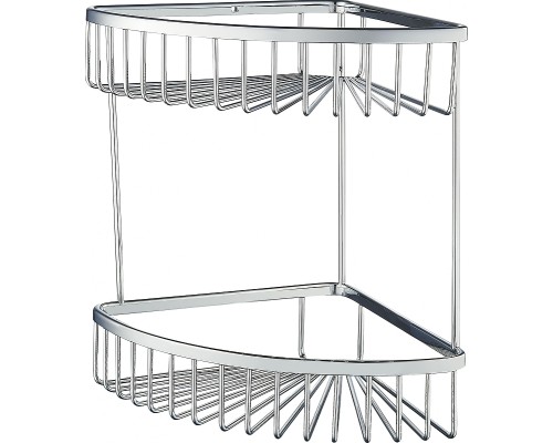 Полка корзина Wonzon & Woghand WW-4128-CR угловая цвет Хром