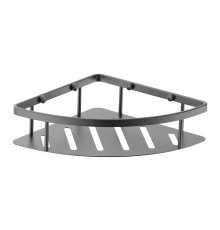 Полка корзина Wonzon & Woghand WW-4132-BGM угловая цвет Темный графит