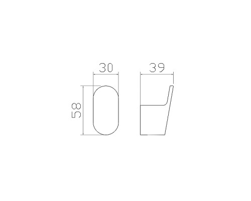 Крючок Wonzon & Woghand Carbon WW-7715 цвет Черный