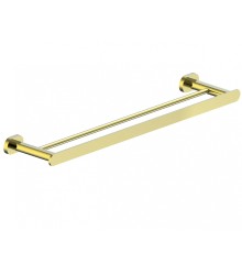 Полотенцедержатель Wonzon & Woghand First WW-8411-LG двойной цвет Глянцевое золото