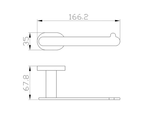 Держатель туалетной бумаги Wonzon & Woghand First WW-8416 цвет Хром