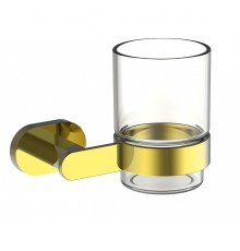 Стакан для зубных щеток Wonzon & Woghand First WW-8421-LG цвет Глянцевое золото