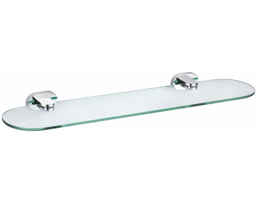 Стеклянная полка Wonzon & Woghand First WW-8427 цвет Хром