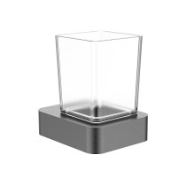 Стакан для зубных щеток Wonzon & Woghand Lotte WW-8321-BGM цвет Темный графит