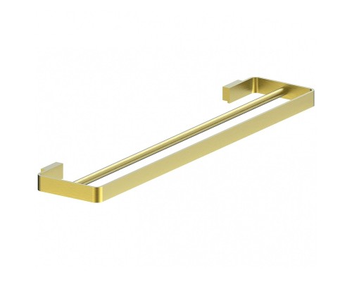 Полотенцедержатель Wonzon & Woghand Lotte WW-8311A-BG двойной цвет Брашированное золото