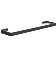 Стеклянная полка Wonzon & Woghand Lotte WW-8327A-MB цвет Черный матовый