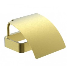 Держатель туалетной бумаги Wonzon & Woghand Lotte WW-8326-BG с крышкой цвет Брашированное золото