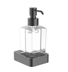 Дозатор жидкого мыла Wonzon & Woghand Lotte WW-8333-BGM цвет Темный графит