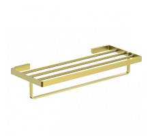 Полка для полотенец Wonzon & Woghand Lotte WW-8381A-BG цвет Брашированное золото