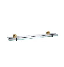 Стеклянная полка Wonzon & Woghand Majestic WW-9227 цвет Черный Золото