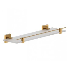 Стеклянная полка Wonzon & Woghand Polo WW-8927-DG цвет Темное золото