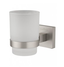 Стакан для зубных щеток Wonzon & Woghand Polo WW-8921-BN цвет Брашированный никель