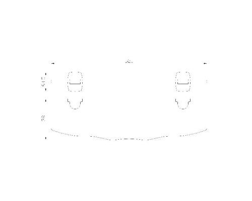 Стеклянная полка Wonzon & Woghand Porto WW-1701 цвет Хром