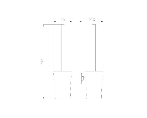 Ершик для унитаза Wonzon & Woghand Roma WW-7229 цвет Бронза