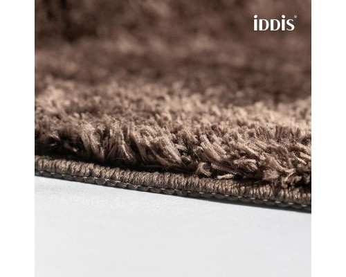 Коврик для ванной комнаты Iddis Base 50x80 BSQS08Mi12 цвет Темно-коричневый