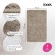 Коврик для ванной комнаты Iddis Base 70x120 BSQL07Mi12I цвет Светло-коричневый