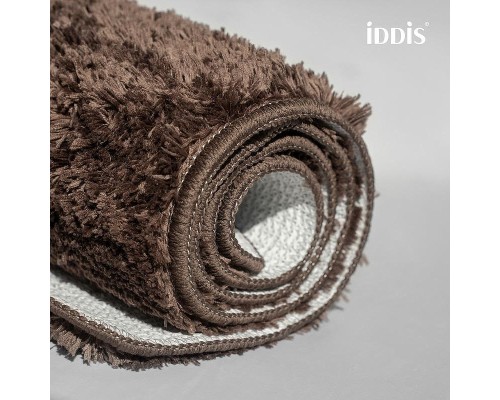 Коврик для ванной комнаты Iddis Base 70x120 BSQL08Mi12IT цвет Темно-коричневый