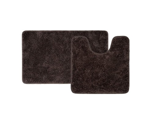 Комплект ковриков Iddis Base 50x80/50x50 BSET08Mi13 цвет Темно-коричневый