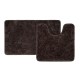 Комплект ковриков Iddis Base 50x80/50x50 BSET08Mi13 цвет Темно-коричневый