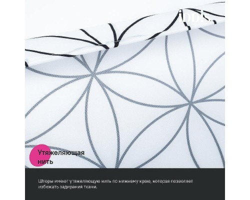 Шторка для ванны Iddis Base 180х200 BB04P18i11 Белая