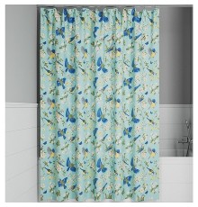 Шторка для ванны Iddis Base 180х200 BP03P18i11 Зеленая