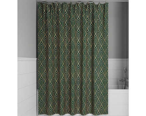 Шторка для ванны Iddis Base 240х200 BG06P18i11 Зеленая