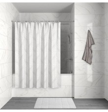 Шторка для ванны Iddis Decor 180x180 D04P118i11 Белая