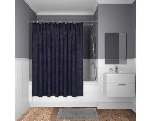Шторка для ванны Iddis Decor 180х200 D28P218i11 Синяя