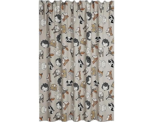 Шторка для ванны Iddis Decor 180х200 BA02P18i11 Серая