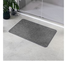Коврик для ванной комнаты RGW BM-001 80х50 6241001-102 Серый