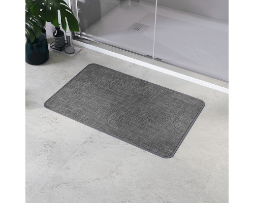 Коврик для ванной комнаты RGW BM-001 80х50 6241001-102 Серый