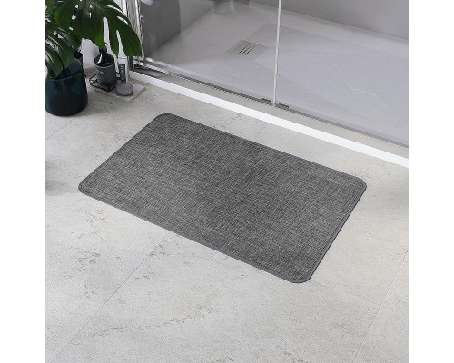 Коврик для ванной комнаты RGW BM-001 80х50 6241001-102 Серый