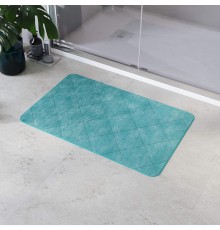 Коврик для ванной комнаты RGW BM-003 80х50 6241003-113 Голубой