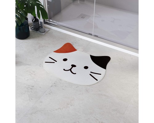 Коврик для ванной комнаты RGW BM-004 60х56 6241004-108 Кот