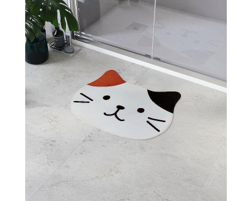 Коврик для ванной комнаты RGW BM-004 60х56 6241004-108 Кот