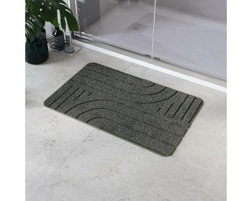 Коврик для ванной комнаты RGW BM-006 80х50 6241006-102 Серый
