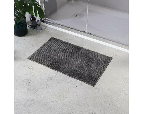 Коврик для ванной комнаты RGW BM-010 75х44 6241010-102 Серый