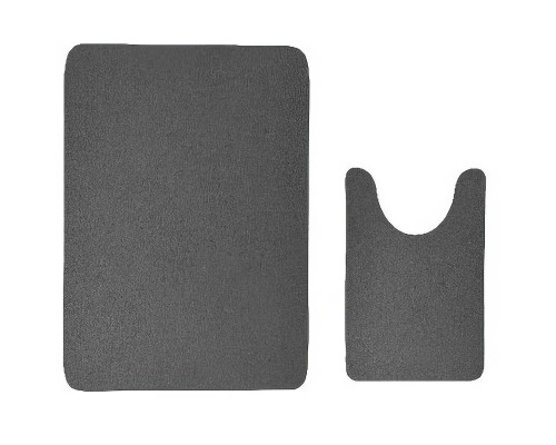 Комплект ковриков RGW BM-011 90x60/60x40 6241011-106 Темно-серый