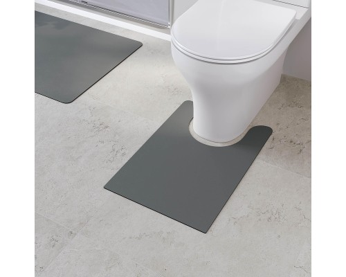 Комплект ковриков RGW BM-011 90x60/60x40 6241011-106 Темно-серый