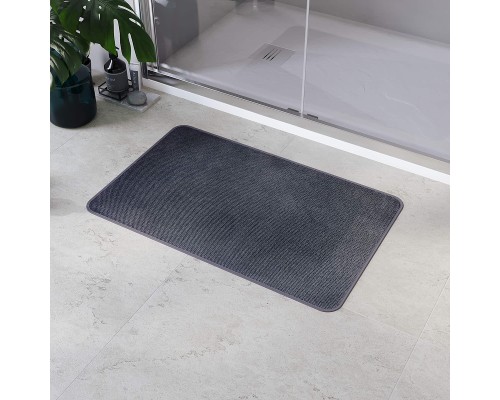 Коврик для ванной комнаты RGW BM-001 80х50 6241001-106 Темно-серый