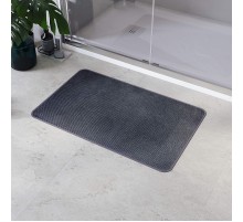 Коврик для ванной комнаты RGW BM-001 80х50 6241001-106 Темно-серый