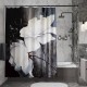 Шторка для ванны WasserKRAFT Ammer 180х200 SC-70102 Цветы