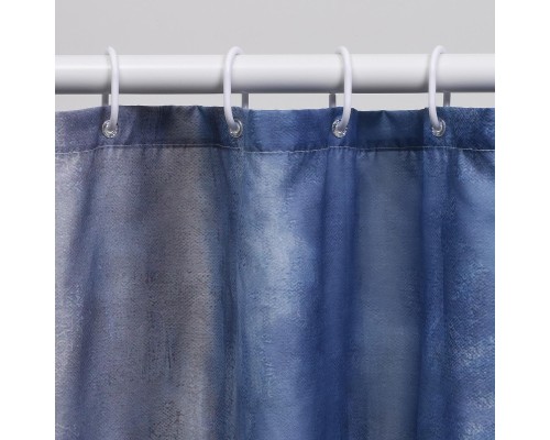 Шторка для ванны WasserKRAFT Ammer 180х200 SC-70102 Цветы