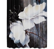 Шторка для ванны WasserKRAFT Ammer 180х200 SC-70102 Цветы